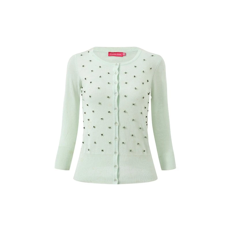 embellished cardigan sweater women's-3