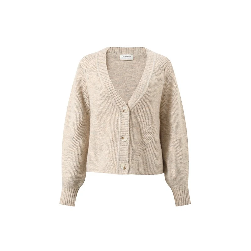 Women's Cropped Knit Cardigan